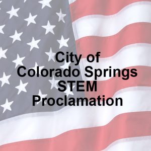 City of Colorado Springs STEM Proclamation Art