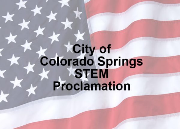 City of Colorado Springs STEM Proclamation Art