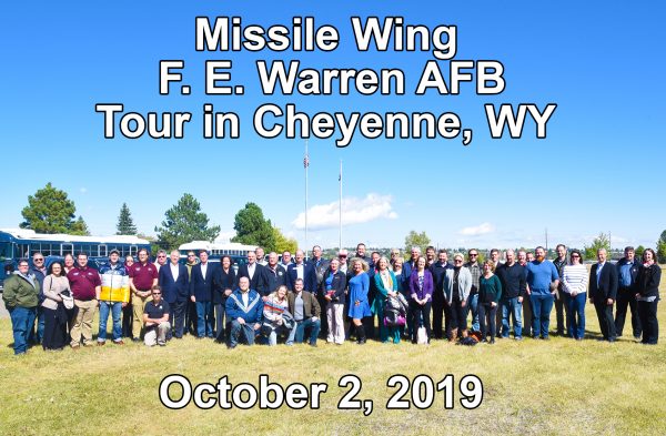 2 Oct 90th Missile Wing, F. E. Warren AFB, tour in Cheyenne, WY