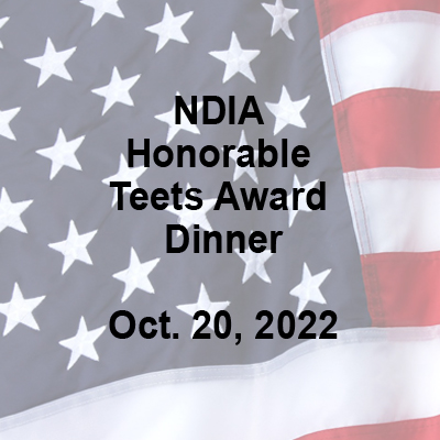 NDIA Honorable Teets Award Dinner